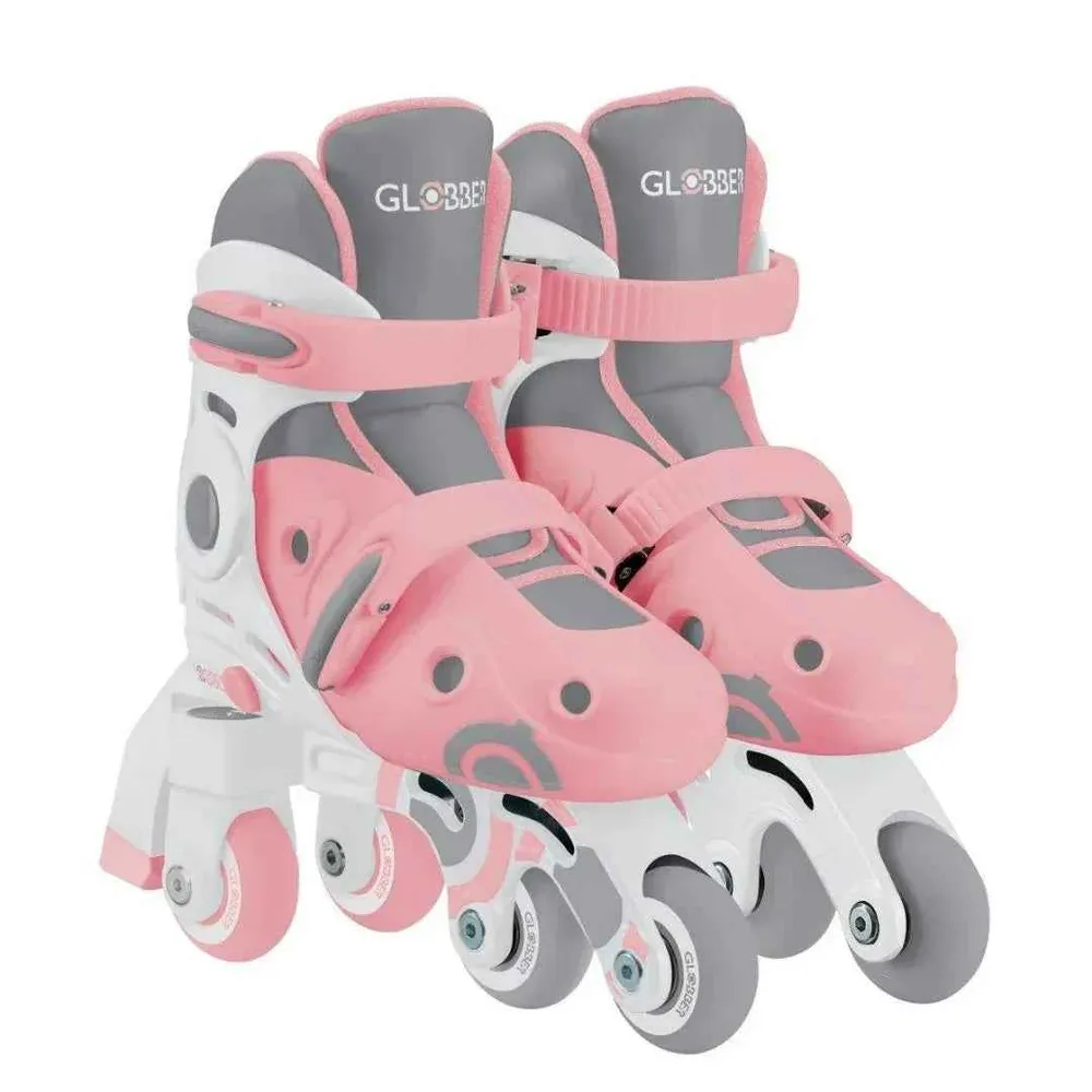 Globber® Roleri Learning 2u1 S/M: 30-33 Pastel Pink