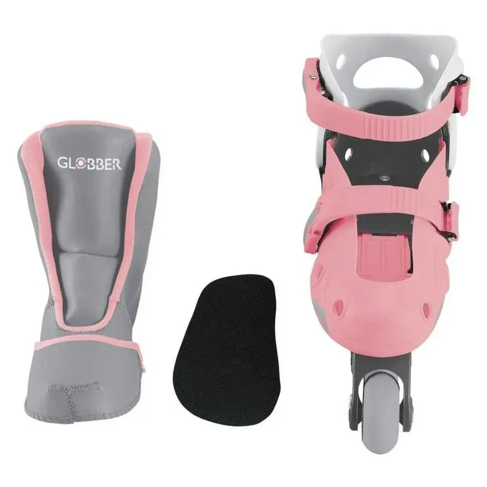 Globber® Roleri Learning 2u1 XS/S: 26-29 Pastel Pink