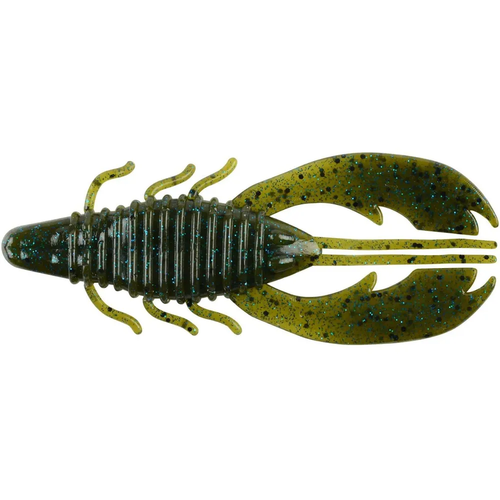 Berkley PowerBait Craw Fatty 8cm Green Pumpkin Blue 8pcs
