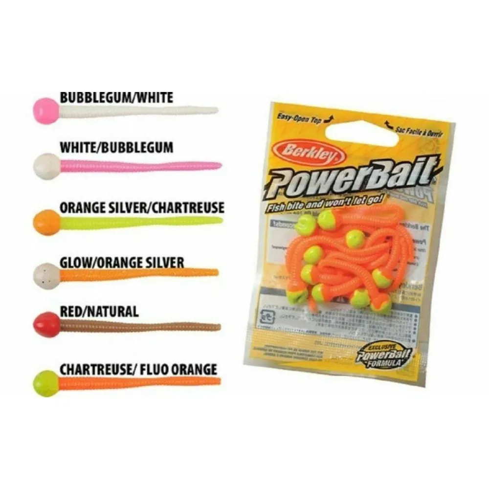 Berkley PowerBait Floating Mice Tails 8cm Chart/Fluo Orange 1pcs