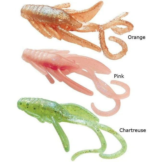 Berkley PowerBait Micro Sparkle Nymph Chartreuse Scales 2.5cm