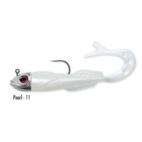 Delalande Chabot Curly 5cm 5gr Pearl