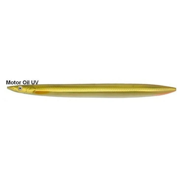 Savage Gear Line Thru Sandeel 150mm 27g 06- Motor Oil UV