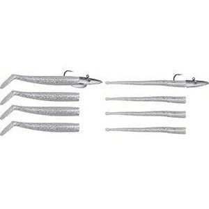 Savage Gear Mini Sandeel Kit 10pcs (1+1+4+4) Glow