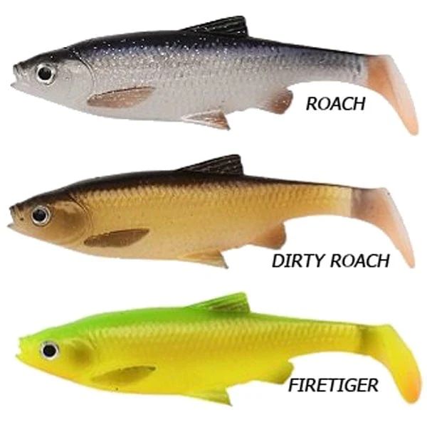 Savage Gear 3D LB Roach Paddletail 12.5cm Firetiger