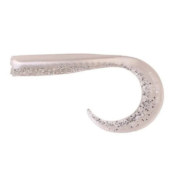 Savage Gear LB Sandeel Curltail 10cm Pearl Silver 5pcs