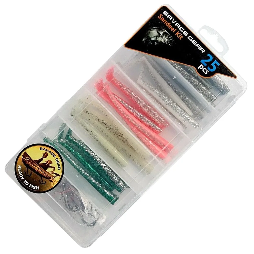 Savage Gear Sandeel Kit 10+11cm 16+22g 25pcs