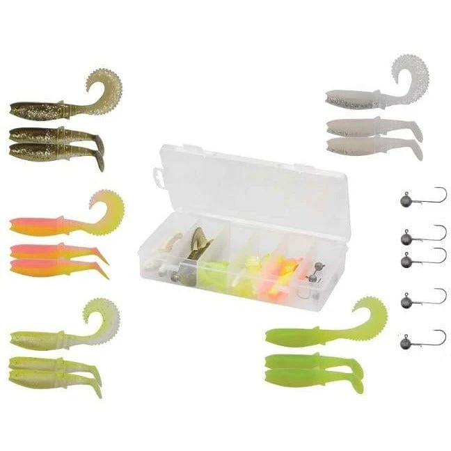 Set Savage Gear Cannibal Box Kit XS 20pcs