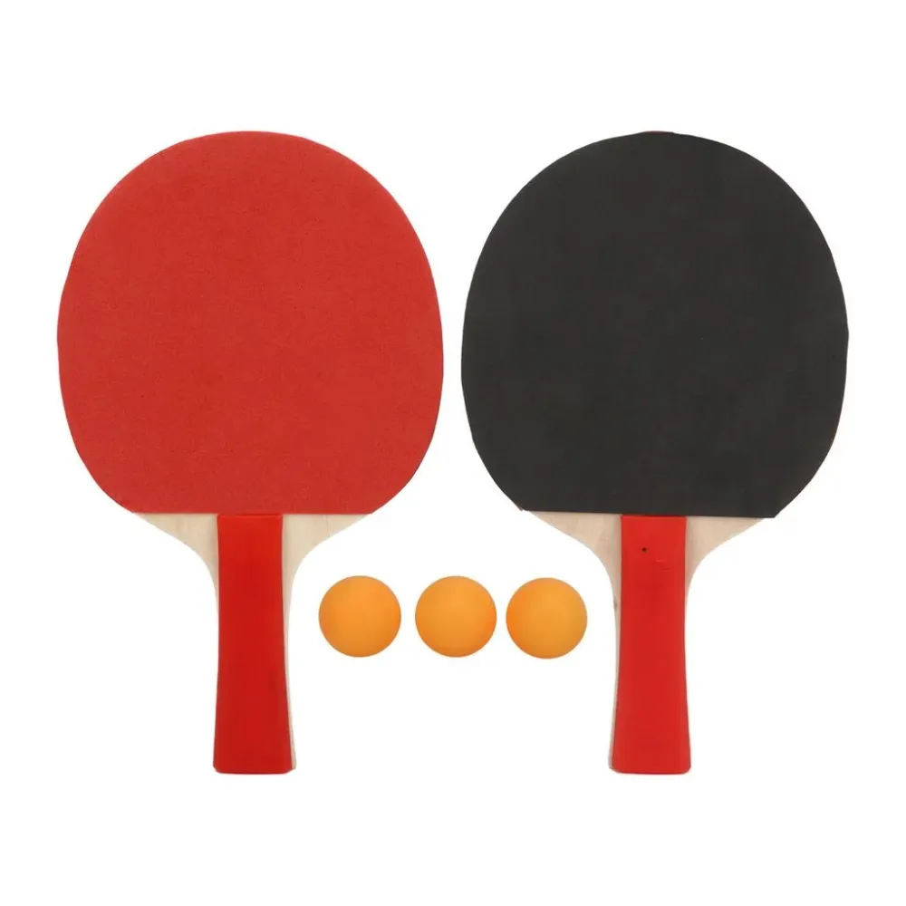 Set Reketa za Stoni Tenis sa 3 Loptice - Ping Pong Reketi