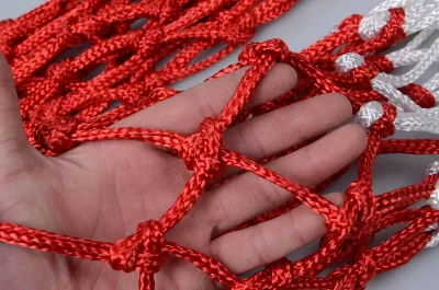 Trobojna Mreza za Kosarkaski Obruc - Crveno Belo Plavo