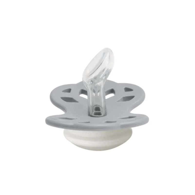 BIBS Anatomisk Infinity Sut - Str. 1 - Silikone - GLOW - Cloud