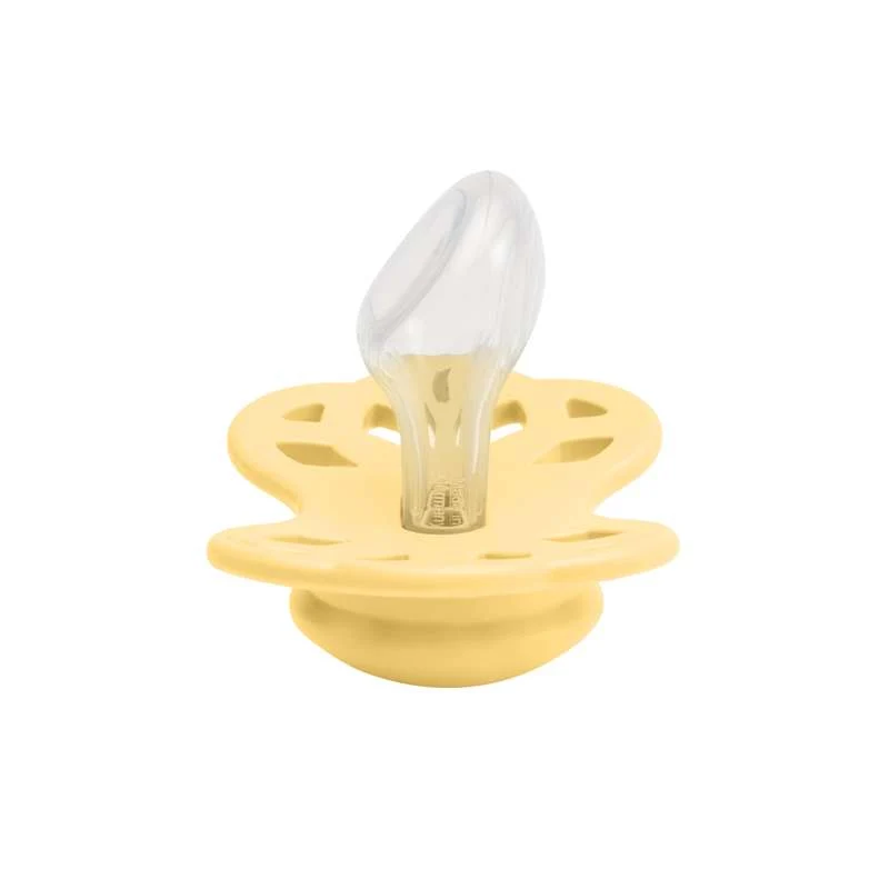BIBS Anatomisk Infinity Sut - Str. 2 - Silikone - Pale Butter