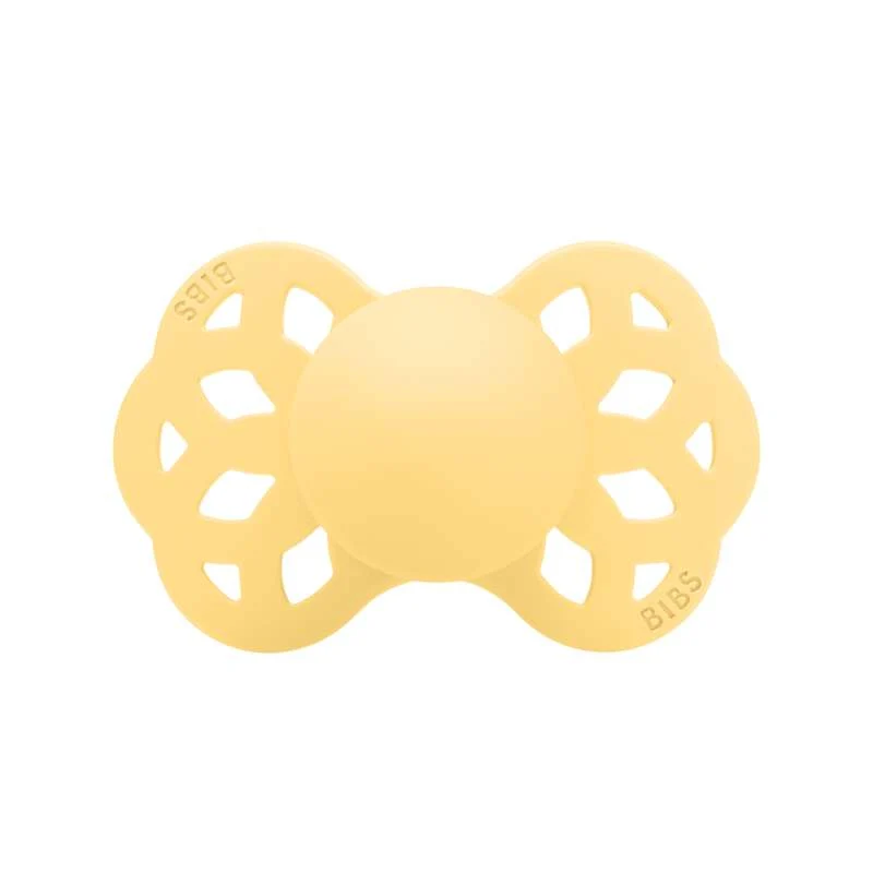 BIBS Anatomisk Infinity Sut - Str. 2 - Silikone - Pale Butter