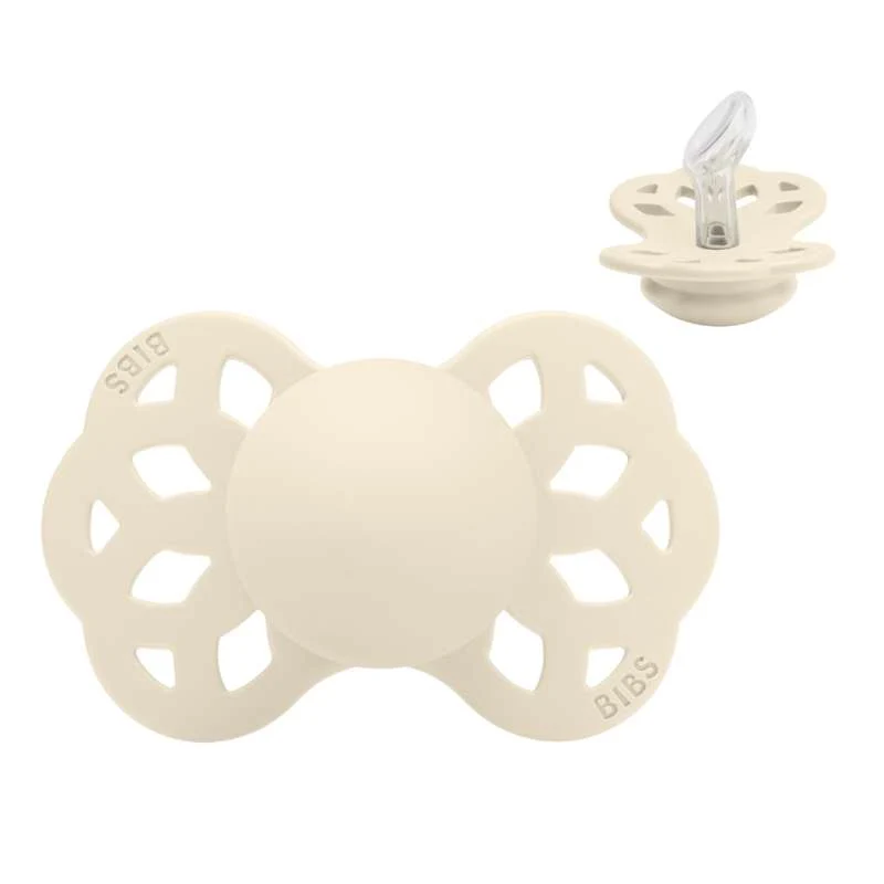 BIBS Anatomisk Infinity Sut - Str. 1 - Silikone - Ivory