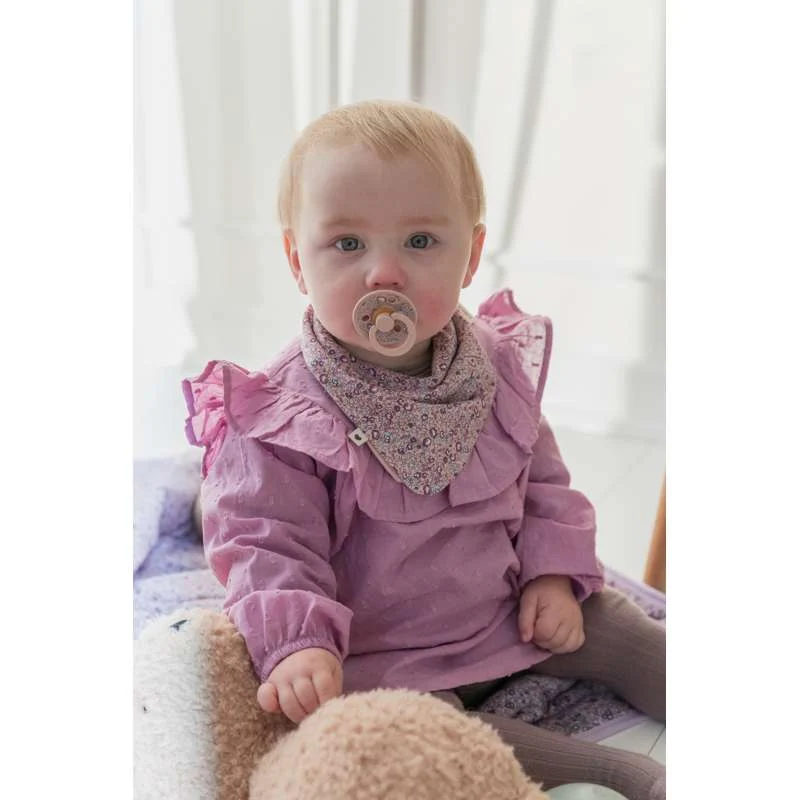 BIBS Pribor - Bandana Marama za hranjenje - Liberty - Chamomille Lawn/Violet Sky