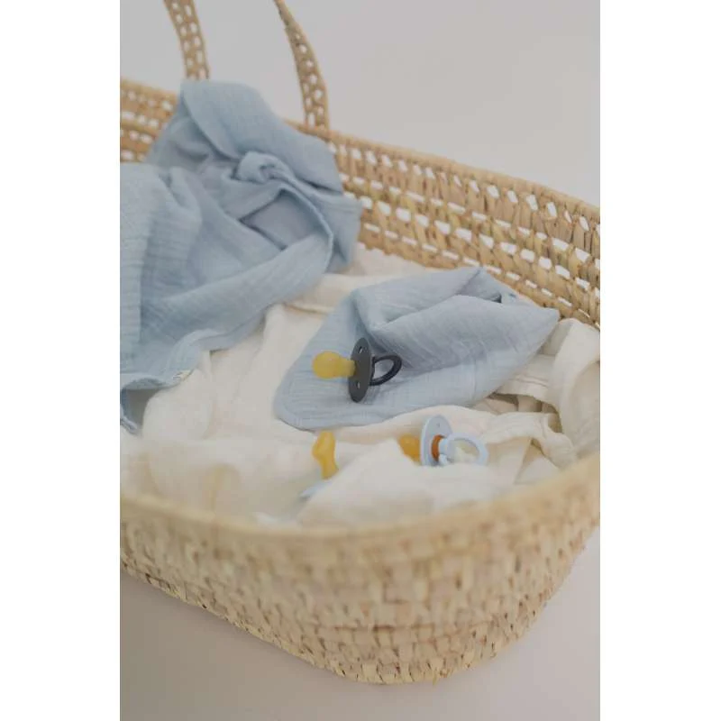 BIBS Spavanje - Muslin Baby krevet - 120x120 cm. - Baby azure