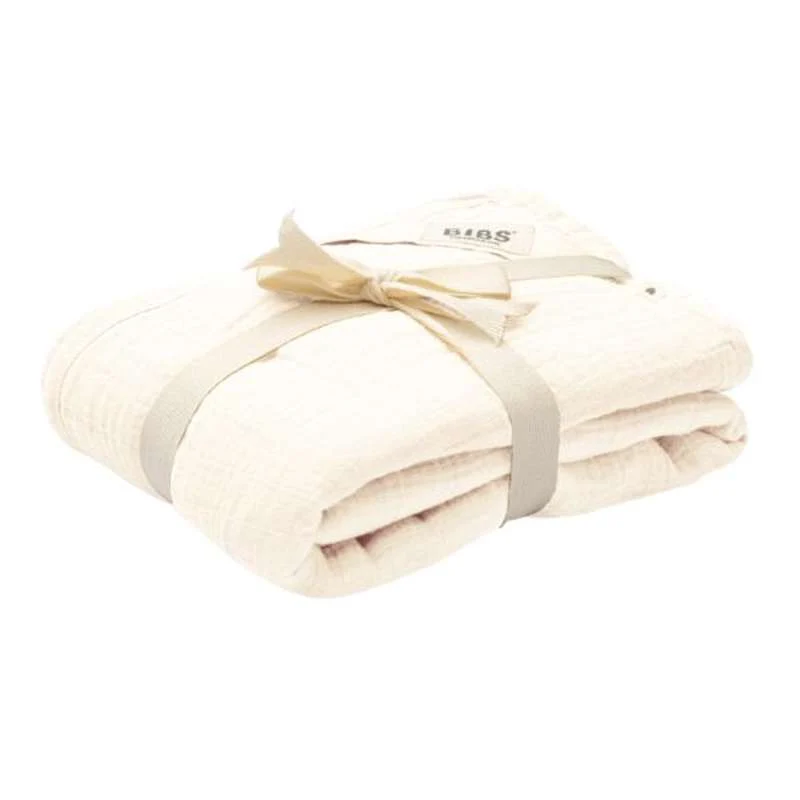 BIBS Spavanje - Muslin dječji krevetić - 120x120 cm. - Slonovač