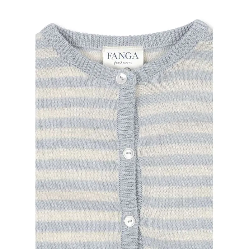 Fanga Fontana Venti Cardigan - Strik - GOTS - Pewter Dawn 3m