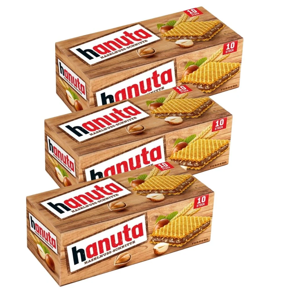 30 wafer Ferrero Hanuta od 22 grama