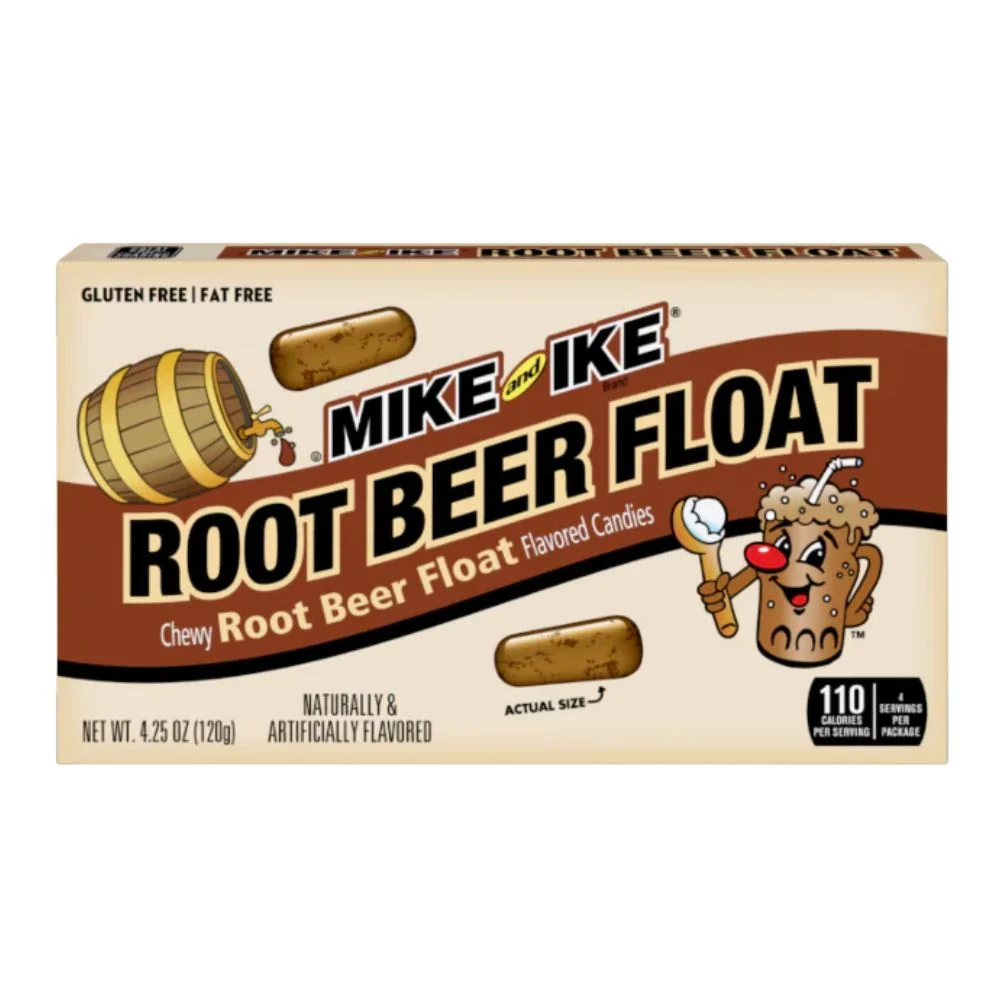 Mike and Ike Root Beer Float, bomboni s okusom vanilije od 120g