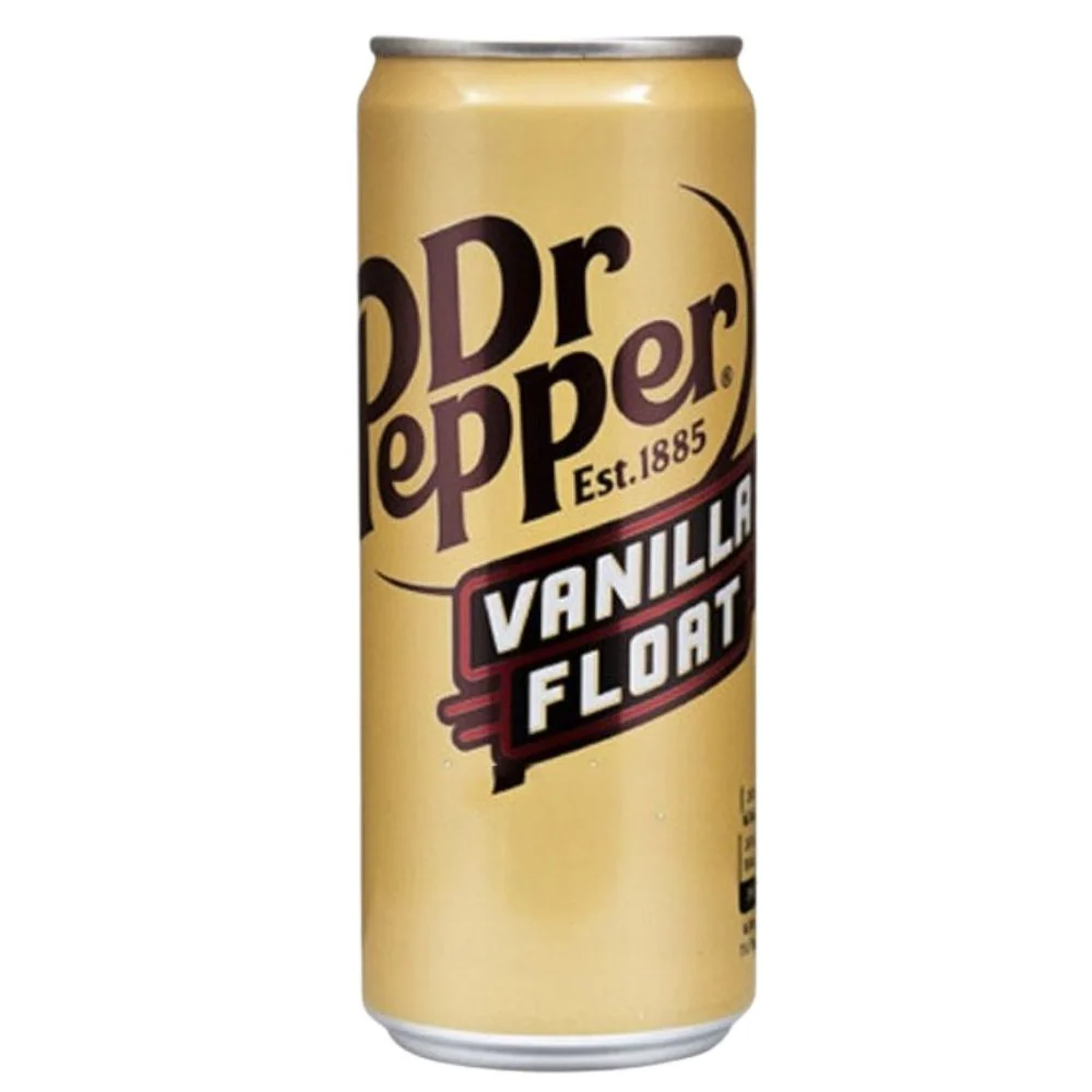 Dr Pepper Vanilla Float, gazirano piće s okusom vanilije od 330ml
