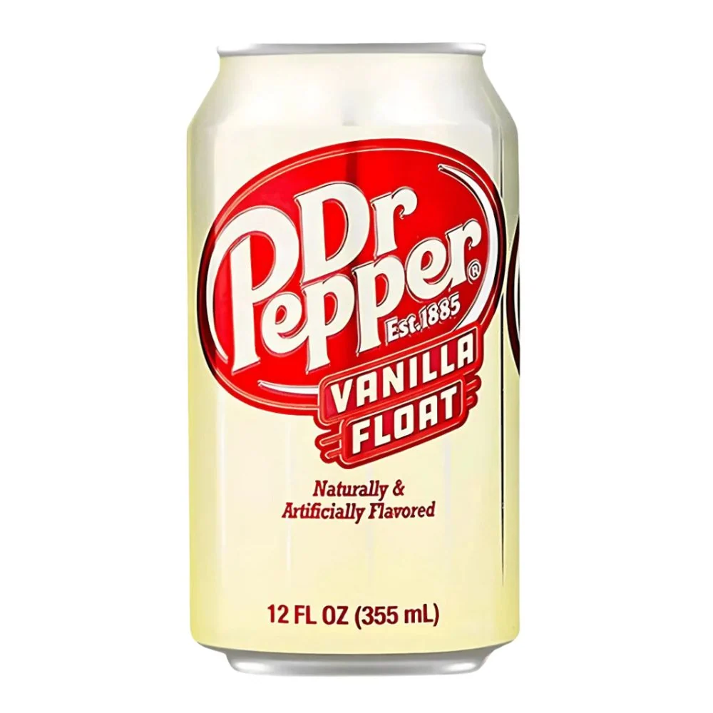 Dr Pepper Vanilla Float, napitak od vanilije od 355 ml