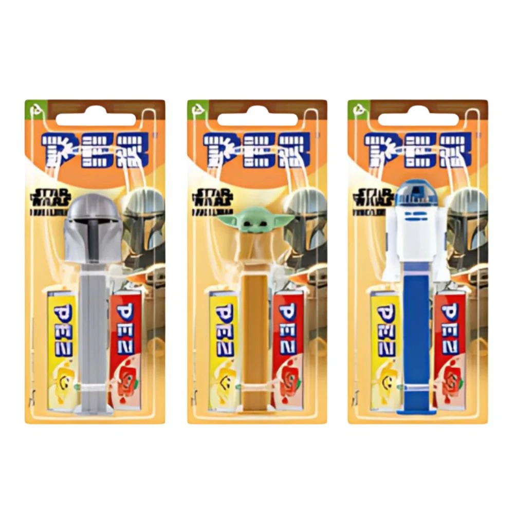 Pez Star Wars, bomboni s voćnim okusom i iznenađenje lik od 17g