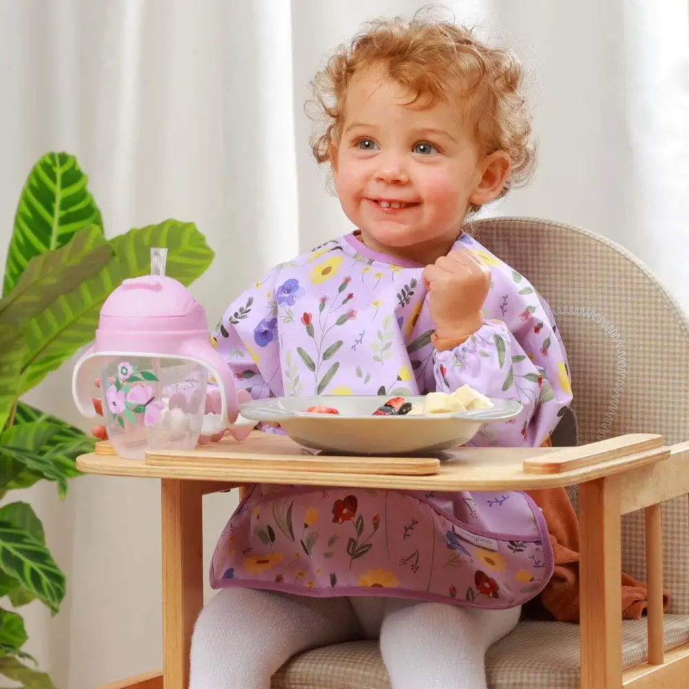 BabyOno Neprolijevajuć čš sa slamkom, lila