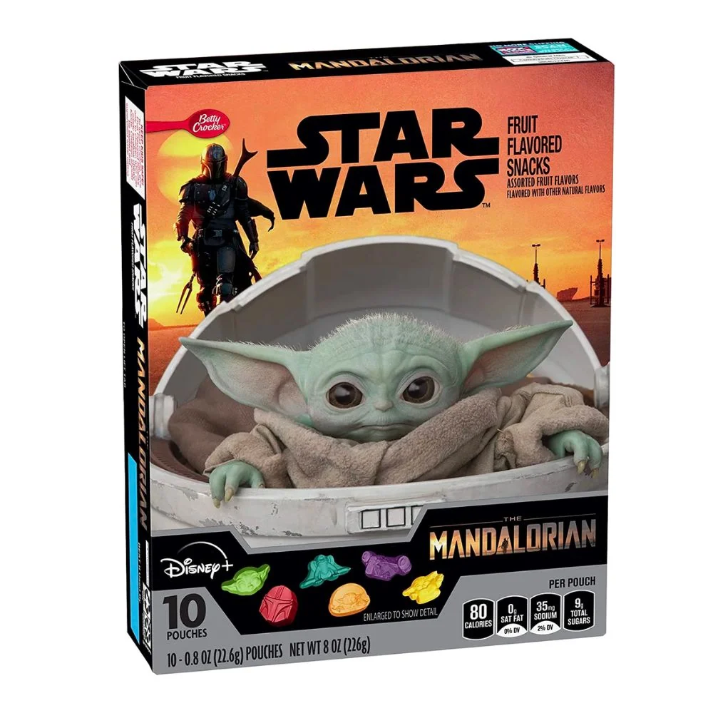 Starwars Fruit Flavored Snacks, bomboni s voćnim okusom u obliku starwars od 226g