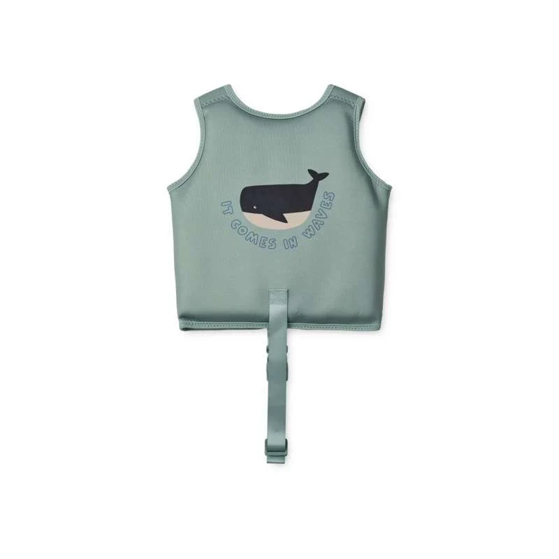 Liewood Dove Badevest - It Comes Waves/Peppermint