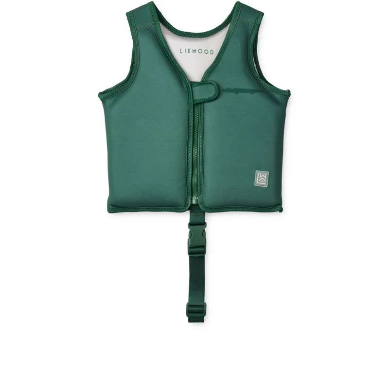 Liewood Dove Badevest - Krokodille - Garden Emerald