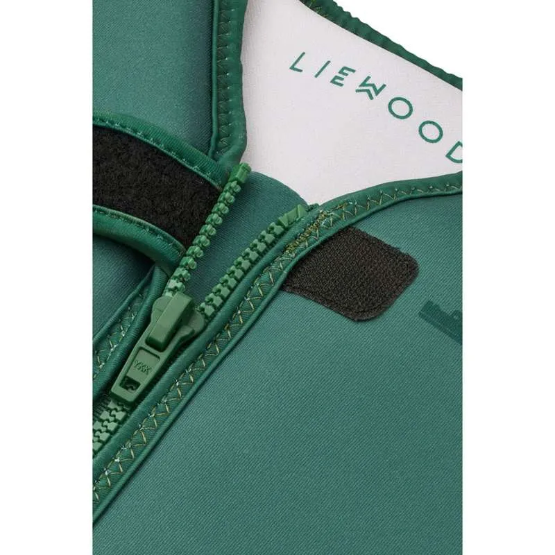 Liewood Dove Badevest - Krokodille - Garden Emerald