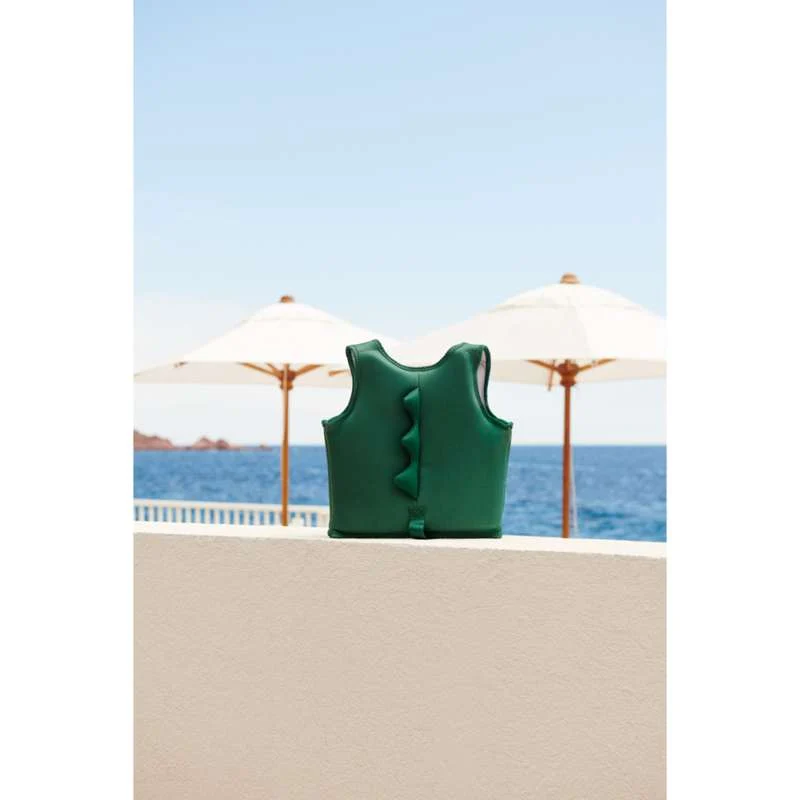 Liewood Dove Badevest - Krokodille - Garden Emerald