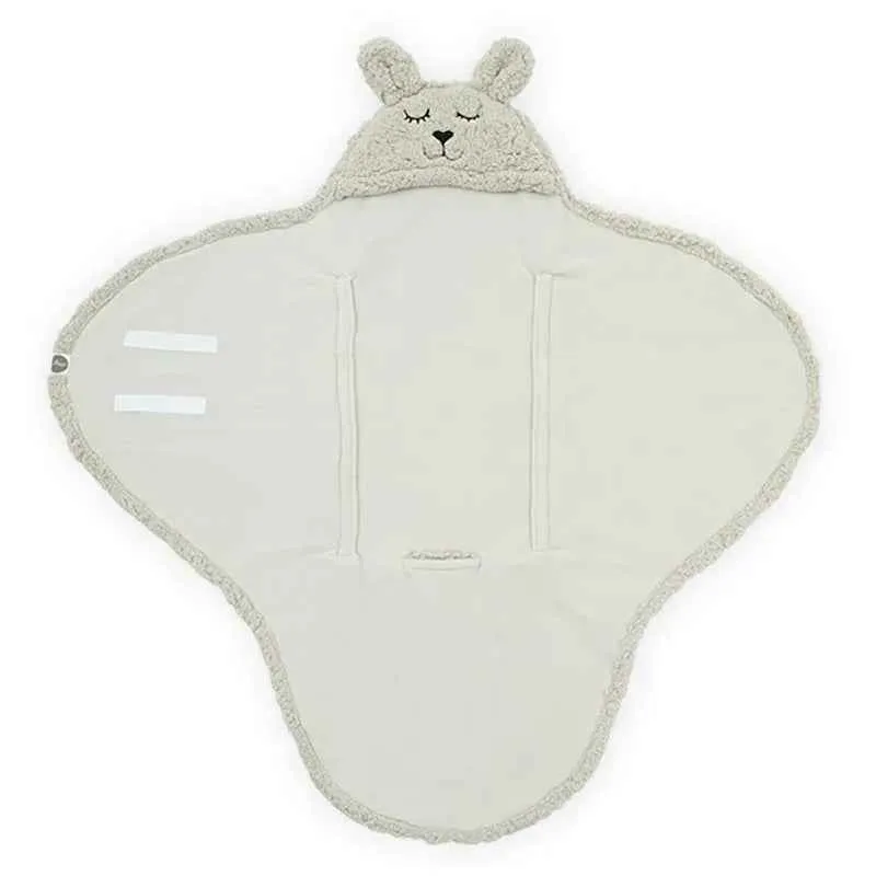 Jollein® Dekica za novorođenče Bunny Nougat 105x100