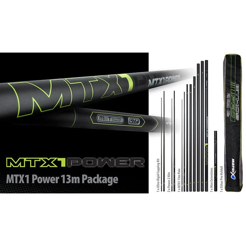 Matrix MTX 1 Power 13m Pole Package + No3 / No4 Section