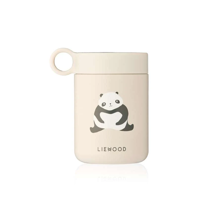 Liewood Kiani Termos boca - Panda/Sandy