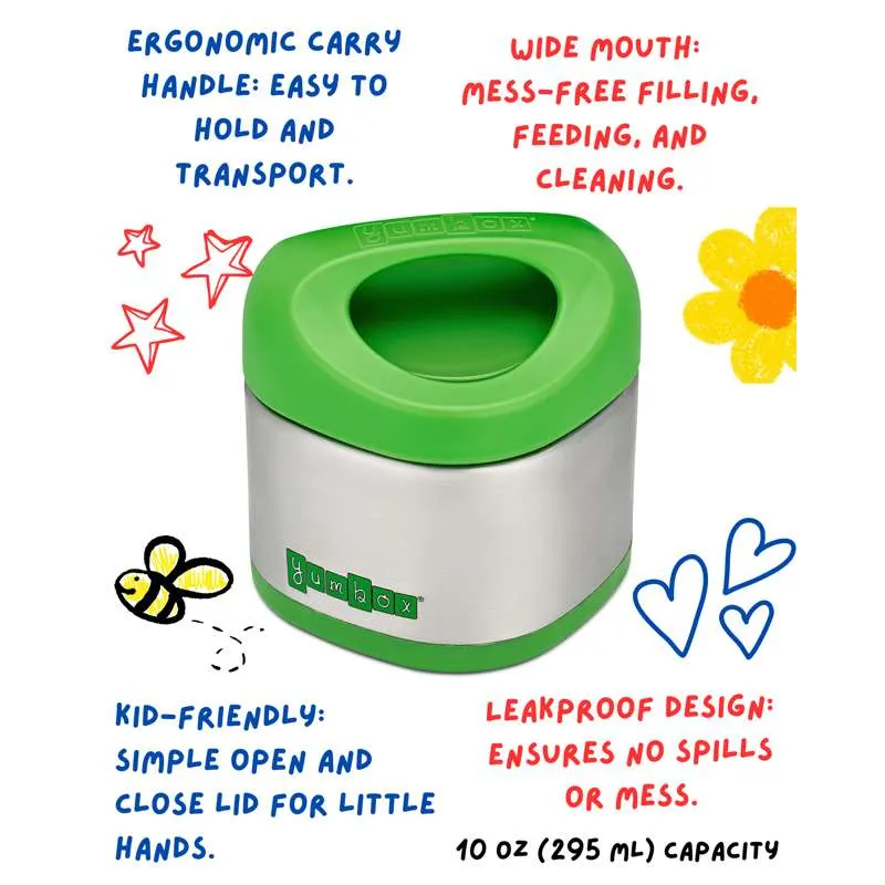 Yumbox Cubi Termo Posuda za hranu - 295ml - Jabuka Zelena