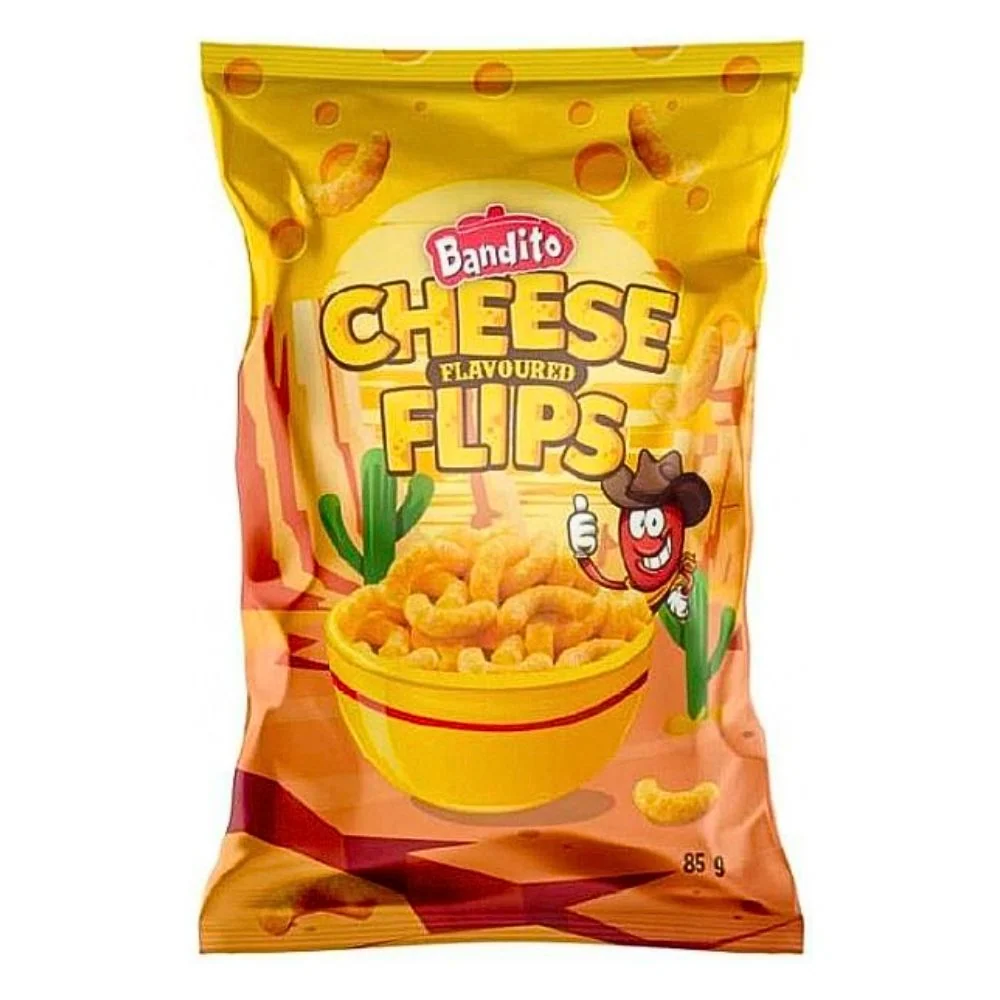 Bandito Cheese Flips, puffs sa sirom od 85g