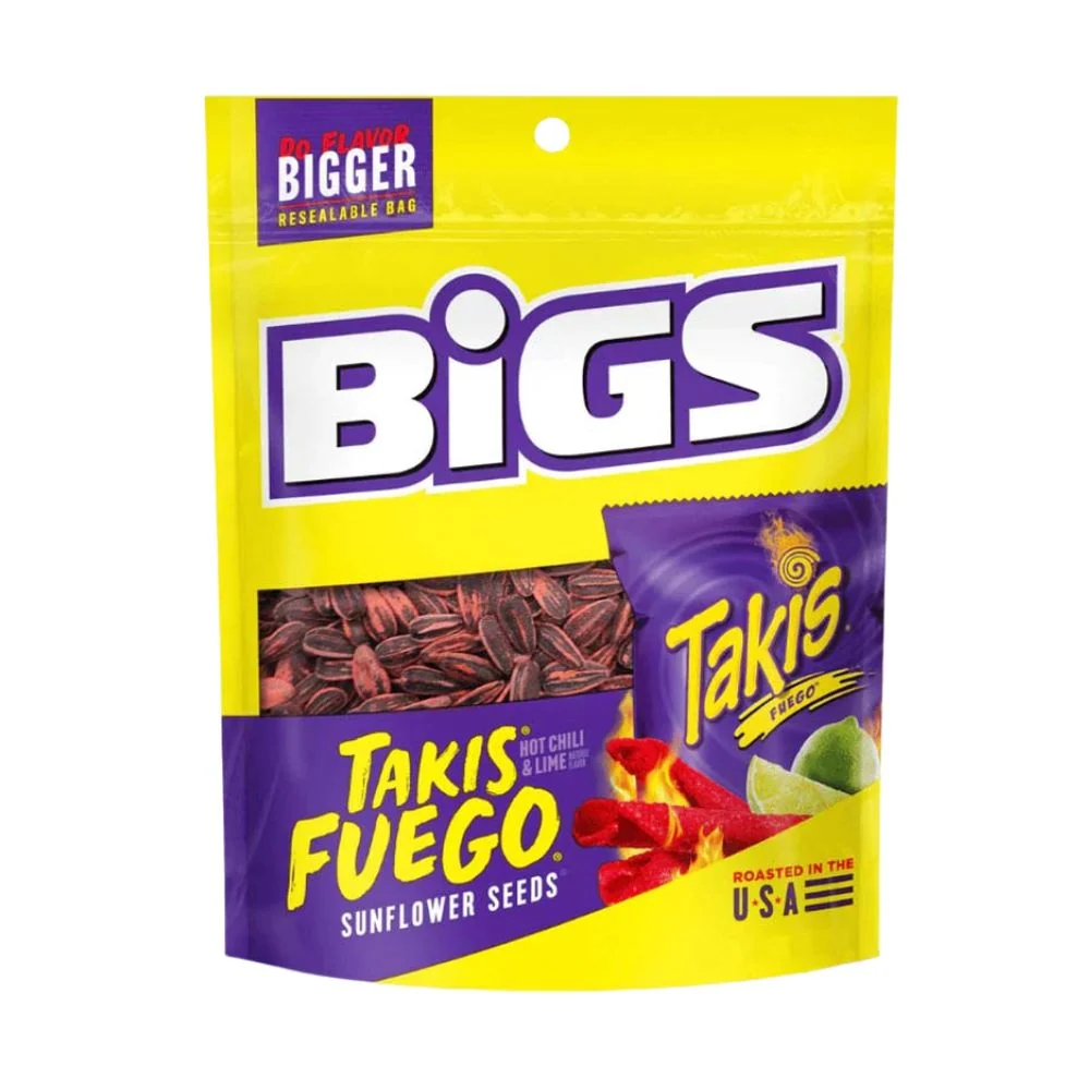 Bigs Takis Fuego Sunflowers Seeds, pikantne sjemenke suncokreta od 152g