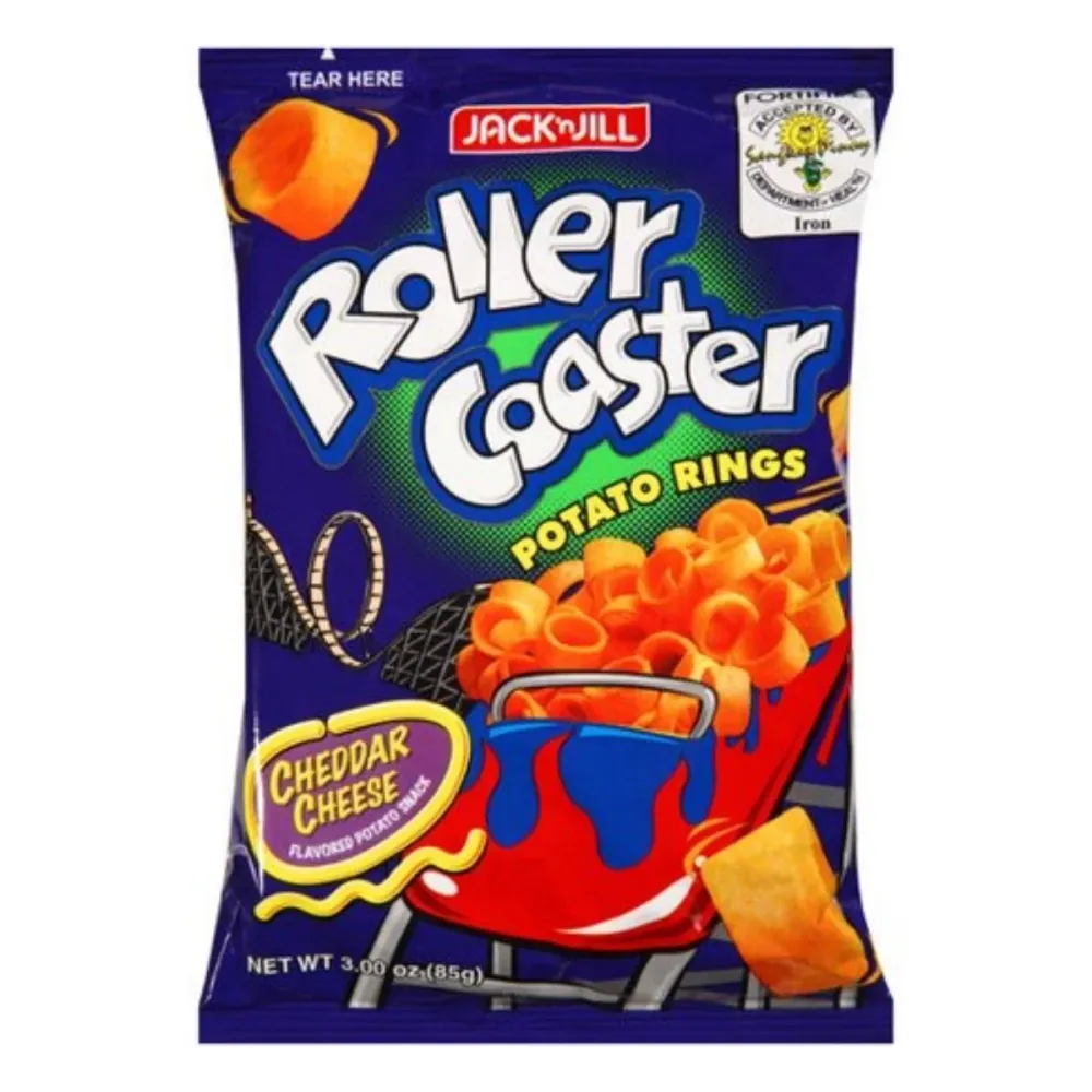 Jack'n Jill Roller Coaster, čips s cheddarom od 85g