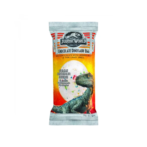 Jurassic World Chocolate Dinosaur Egg, mliječna čokoladna jaje od 39g