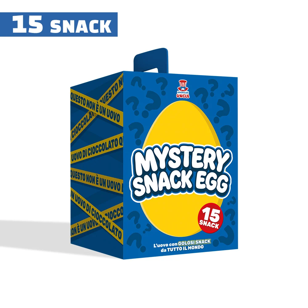 AU Misterij Snack Egg, jaje od 15 snack slatkih i slanih iznenađenja