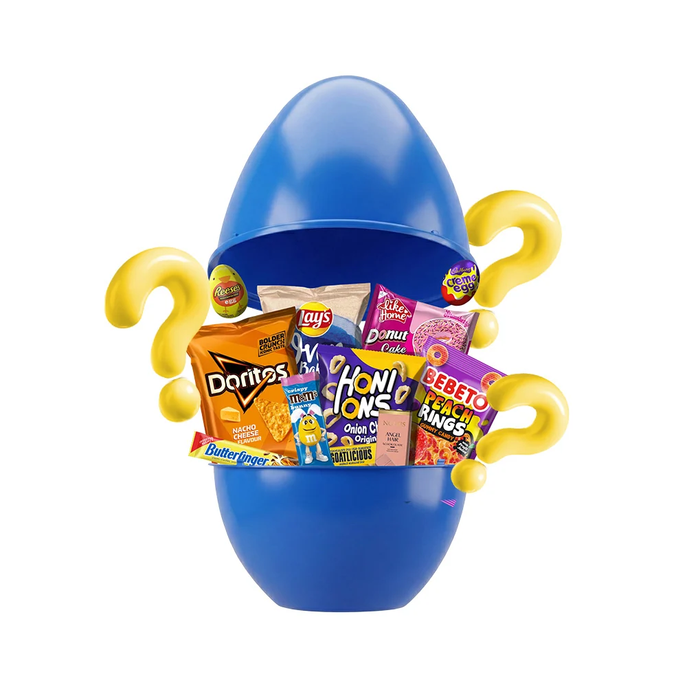 AU Misterij Snack Egg, jaje od 15 snack slatkih i slanih iznenađenja