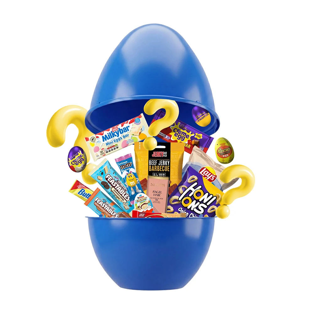 AU Mystery Snack Egg XL, jaje od 30 snack slatkih i slanih iznenađenja