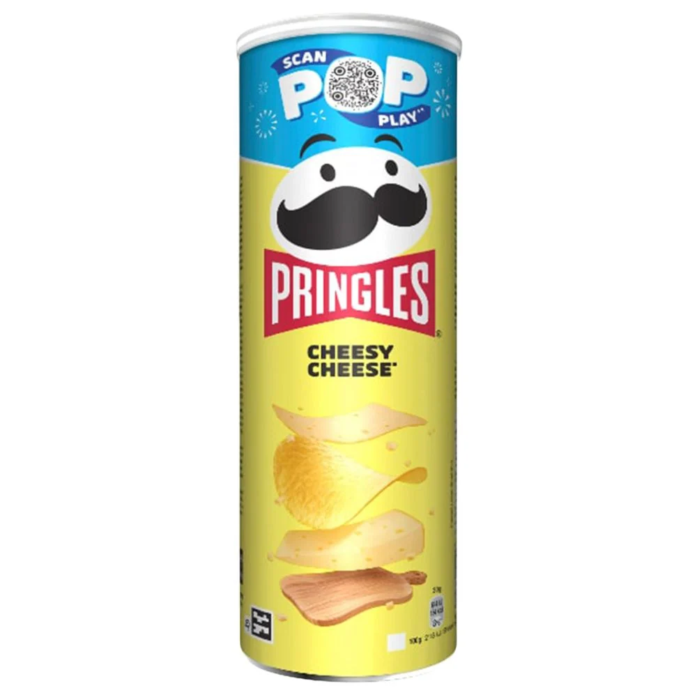 Pringles Cheesy Cheese, čips s okusom sira od 165g