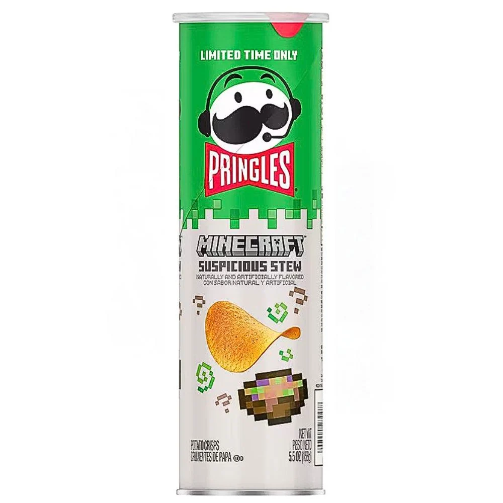 Pringles Minecraft Sumnjivi Gulaš, čips s okusom gulaš od 158g
