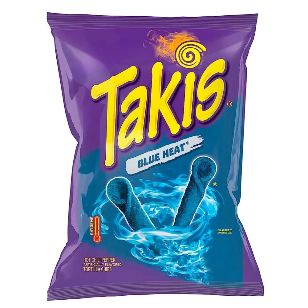 Takis Blue Heat, ljuti kukuruzni čips od 92g