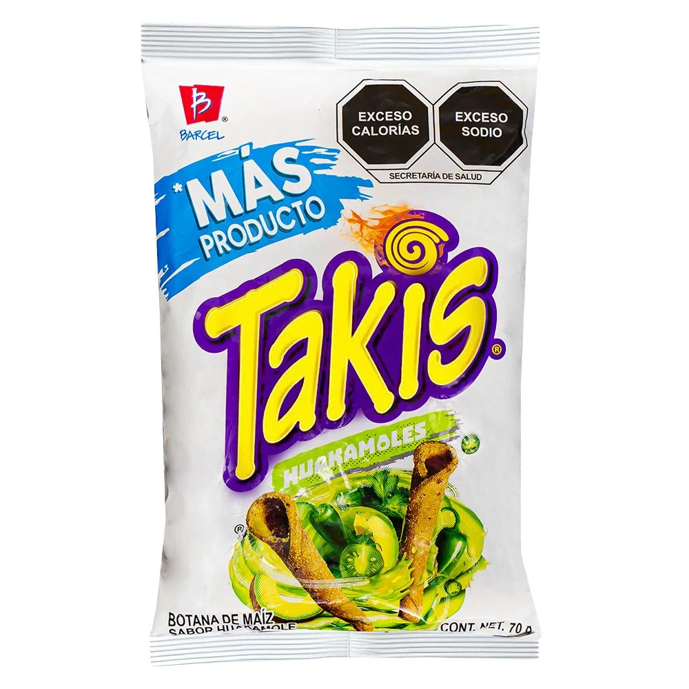 Takis Huakamoles, tortilje s okusom guacamolea od 70g