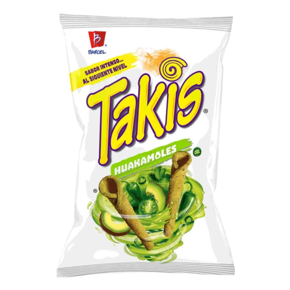 Takis Huakamoles, začinjeni tortilja čips s okusom guacamolea od 65g