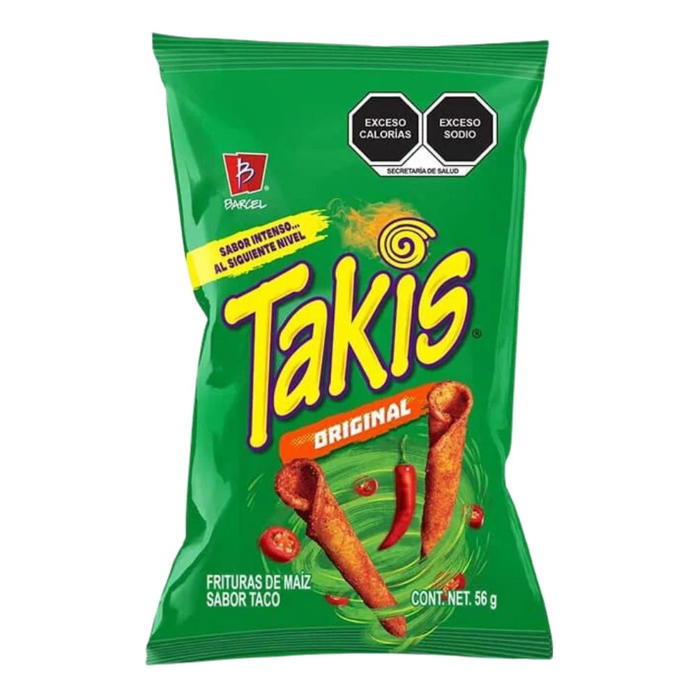Takis Original, začinjeni tortilla uvijci od 56g